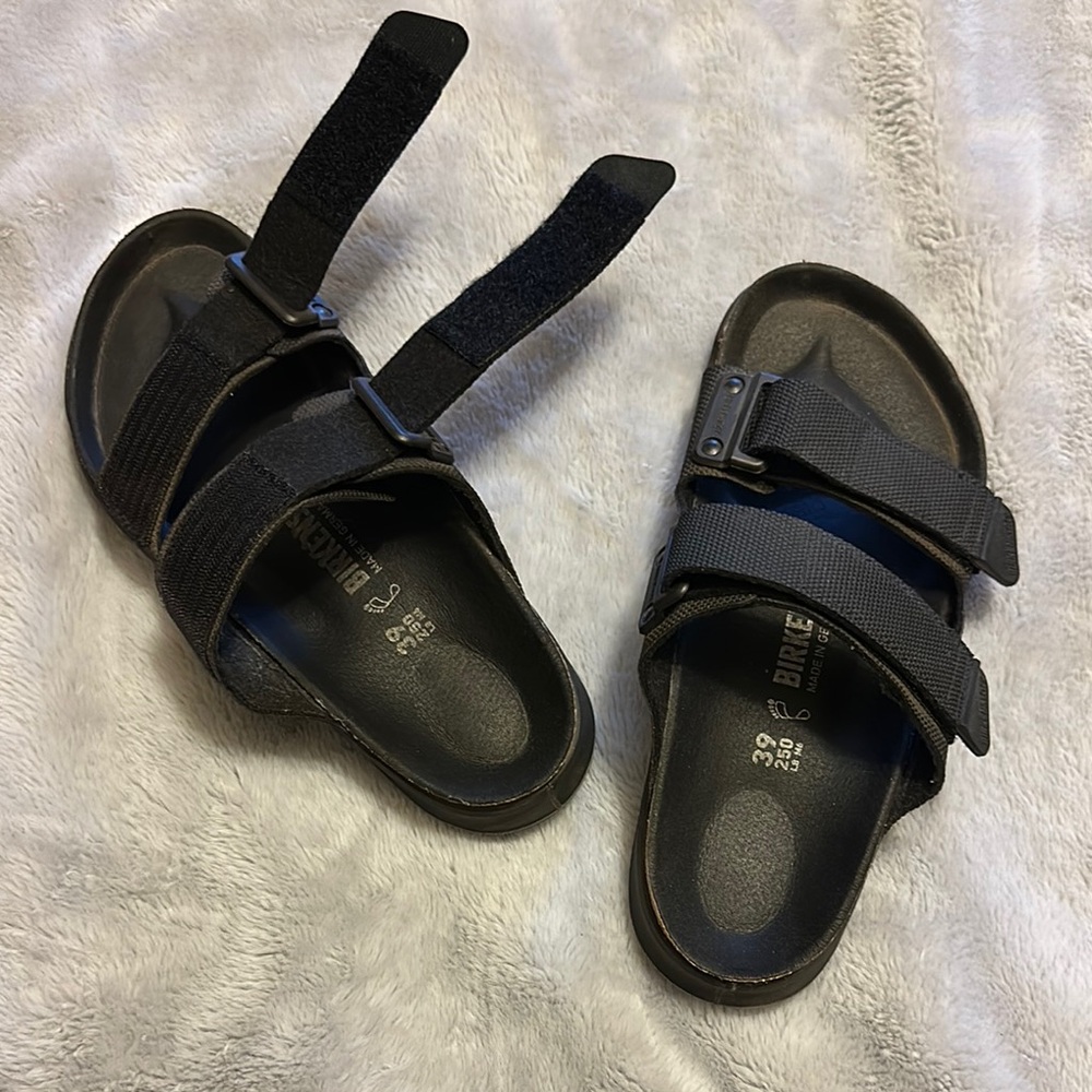 Birkenstock EU 39 Black Sandals